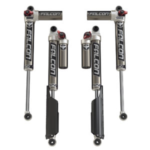 Jeep JL Piggyback Shocks Falcon SP2 3.3 Fast Adjust 2-4.5 Inch Lift All 4 For 10-Pres Wrangler JL 2 Door TeraFlex