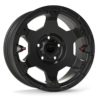 Jeep JL/JK 17 Inch Nomad Off Road Wheel 5x5 Bolt Pattern 18-Present Wrangler  JL/JK 2/4 Door Metallic Black Deluxe Each Teraflex