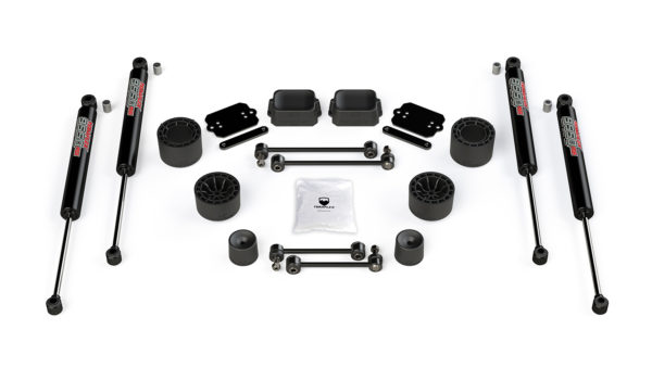 JLU 2.5 Inch Performance Spacer Lift Kit with 9550 VSS Shocks For 19-Current Jeep JLU Wrangler Unlimited Rubicon 4 Door TeraFlex