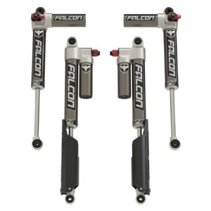 Jeep Gladiator Piggyback Shocks Falcon SP2 3.3 Fast Adjust 0-1.5 Inch Lift All 4 For 20-Pres Gladiator TeraFlex