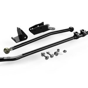 Jeep JK/JKU HD Drag Link Flip Kit w/ Front Track Bar Drop Bracket and Frame Brace Kit Complete 07-18 Wrangler JK/JKU TeraFlex