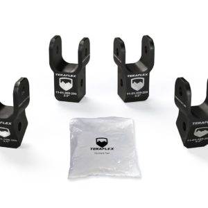 Jeep JL/JLU 2-2.5 Inch Lift Front and Rear Shock Extension Bracket Kit 18-Pres Wrangler JL/JLU TeraFlex
