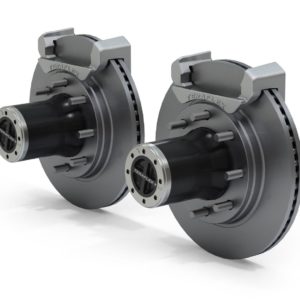 Jeep JK Front 8-Lug Full-Float Locking Hub Conversion Kit w/ Performance Rotors 07-18 Wrangler JK TeraFlex