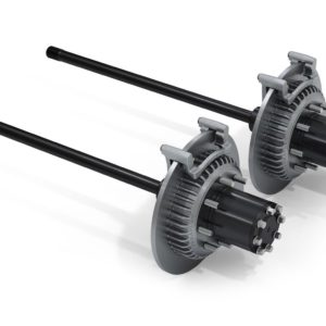 Jeep JK Rear CRD60 8-Lug Full-Float Conversion Kit w/ Performance Rotors for 3.25 Inch Tube 07-18 Wrangler JK TeraFlex
