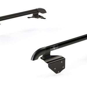 Jeep JK 2 Door Nebo Roof Rack Main Rail Kit Black 07-18 Wrangler JK TeraFlex