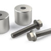 Jeep JT 1.5 Inch Rear Driveline Center Support Mount Lowering Spacer Kit TeraFlex