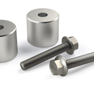 Jeep JT 1.5 Inch Rear Driveline Center Support Mount Lowering Spacer Kit TeraFlex